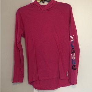 pink reebok top